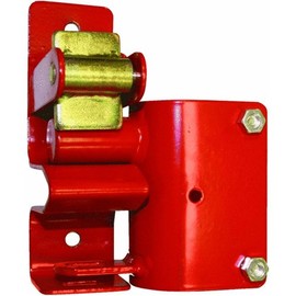 SpeeCo Genuine One Way Gate Latch, Lockable, Red. Perfect for Ranches, Pastures, and Farms. Part Number S16100500