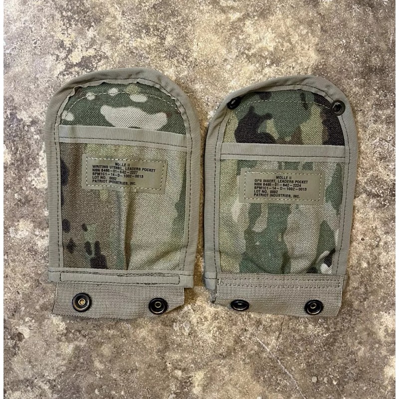 Patriot Industries USGI Molle II Leaders Pocket Admin Pouch Set