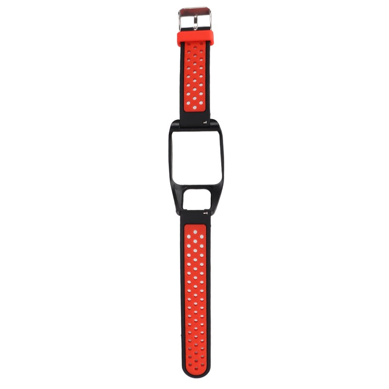 Smartwatch Band Silicone Wrist Watch Strap Dual Color with Pin