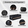 EAROND Car Trunk Organizer with Lid,Collapsible Car Storage Organizer with