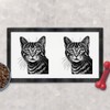 'Cat Portrait' Pet Feeding Mat (PM00020156)