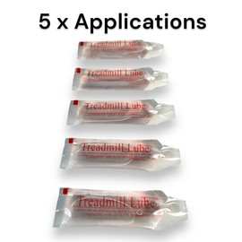 TreadLife Fitness Slick-Stick 5 Treadmill Maintenance Kit | 5X Applications of Treadmill Lubricant for Belt | 100% Silicone Lube | 15" Heavy Duty Applicator | Directions Included