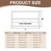 sourcing map 8Pcs 3/4" Metal Slider Buckles, Flat Tri-Glide Button