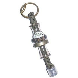 Heavy Hauler Outdoor Gear Mini Duck Call Key Chain, w/Duck Call and Duck Band, Smoke HH0050-SM