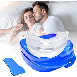 Anti-Snoring Mouth Guard Mouthpiece Anti Snoring Devices for Men and Women Soft Snore Stopper, Multifunctional Sleep Apnea Mouthpiece-Ready to Use Anti Snore