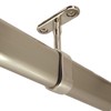 Satin Nickel Mid Hanger for Oval Closet Rod (15mm x