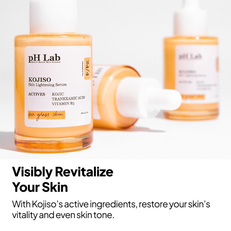 pH Lab Kojiso Skin Serum, Even Skin Tone (Pack of