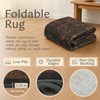 Dark Brown 2x3 Washable Entry Rug, Throw Small Rugs for