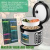 Air Fryer Magnetic Cheat Sheet Set, Cook Times Chart Air