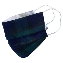Black Watch Tartan Face Mask