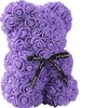 Artificial Rose Teddy Bear with LED Light – Romantic Flower