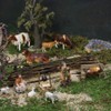 FADEDA Sleeping Boy/Height: 9 cm/Hand-painted/Detailed Nativity Scene Figures - Christmas