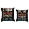 Culture That Inspires Hispanic Heritage Month Throw Pillow