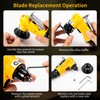 Pneumatic Chamfering Tool, 30000 RPM Air Chamfer Tool with 6