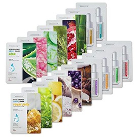 BEAUTY29 Hyaluronic Aqua Plus Essence Full Face Facial Sheet Mask 18 Sheets Combo - VALUE SET