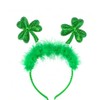 LKQBBSZ St Patrick's Headband Green Shamrock Clover Lucky Headbands for