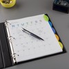 Avery Style Edge Plastic Insertable Dividers for 3 Ring Binders,