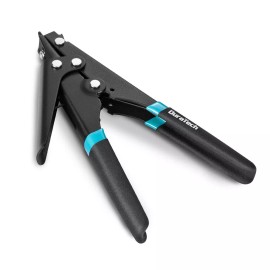 DURATECH 8-inch Zip Tie Tool Ergonomic Cable Tie Gun for Fastening and Cutting