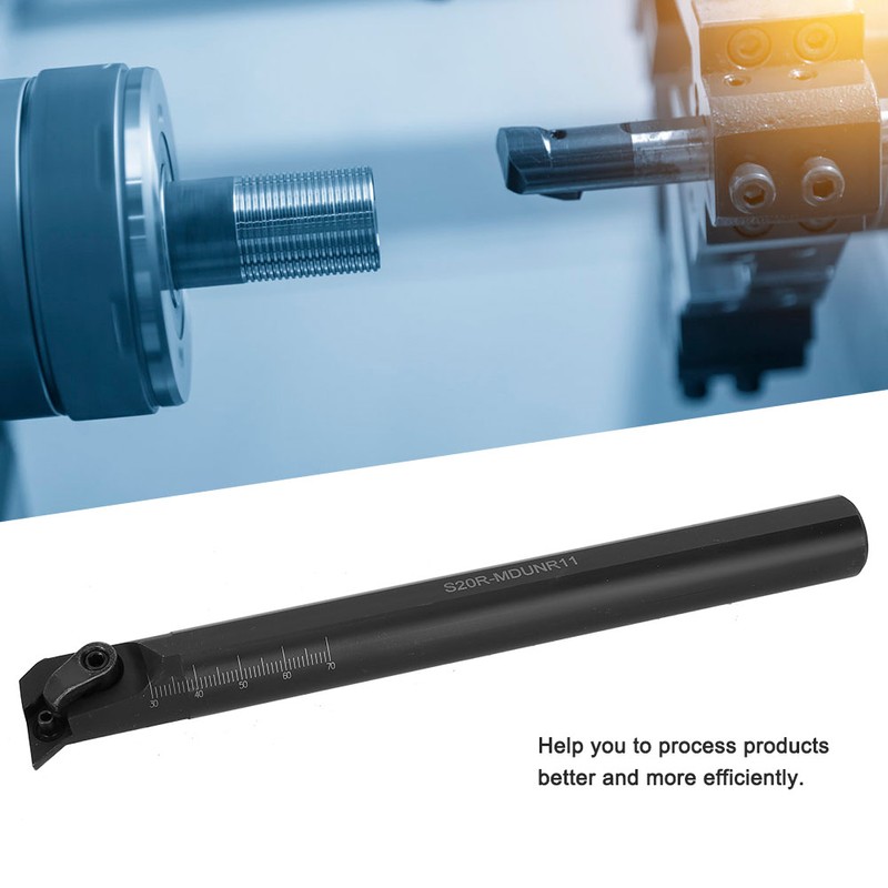 Lathe Boring Bar S20R MDUNR11 Turning Tool Holder with 2
