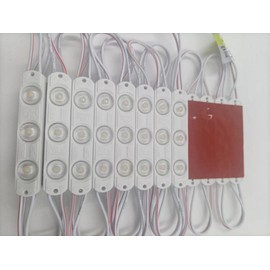 Q QINGCHEN LED Module 1.2W DC12V White 6500K for Letter Lightbox Advertising Signs with Tape Adhesive Backside (200PCS Pack)