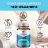 Love Mushrooms – Lion’s Mane Plus Ashwagandha Capsules | Cognitive