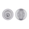 Kwikset SmartKey Security Satin Chrome Metal Single Cylinder Deadbolt