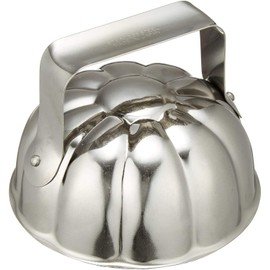 Kanda Kan 058008 Rice Mold, Stainless Steel, Made in Japan, Chrysanthemum