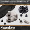HolsterSmith Eyelet Setting Tool & (25) Eyelet Combo - (1)