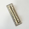 56 Pieces False Teeth Resin for Upper and Lower Dentures,