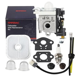 SIMPERAC - Carburador para Echo PB-265L PB-265LN PB-255 PB-255LN PB-251 ES-255 Soplador de hojas RB-K90 carburador Reemplazar para Echo A...