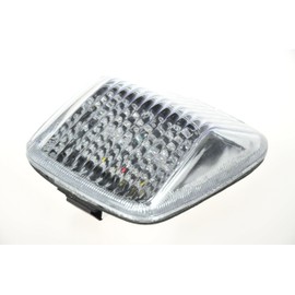 Bright2wheels Sequential Motorcycle Led Tail Light with Turn Signals Compatible with V-Rod Destroyer Screaming Eagle,White