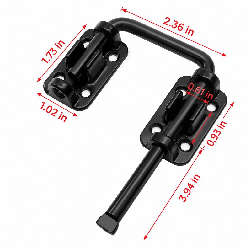 Zinc Alloy Door Latch Lock for Doors & Gates –