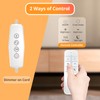 iFalarila Reading Light with Remote, LED Desk Lamp Clip on