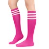 Calcetines altos hasta la rodilla para mujer, calcetines largos atléticos,
