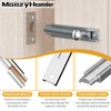 MaozyHomie 4 Inch Solid Brass Surface Bolt, Heavy Duty Concealed