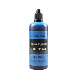 Sky Blue Epoxy Resin Color Dye Colorant Liquid Epoxy Resin Pigment,Translucent,120ml