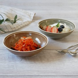 Tableware East Bowl 5.5" Natural Olive