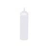 Chef Inox Wide Mouth Squeeze Bottle, 720 ml Capacity, Clear