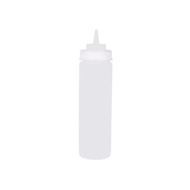 Chef Inox Wide Mouth Squeeze Bottle, 720 ml Capacity, Clear