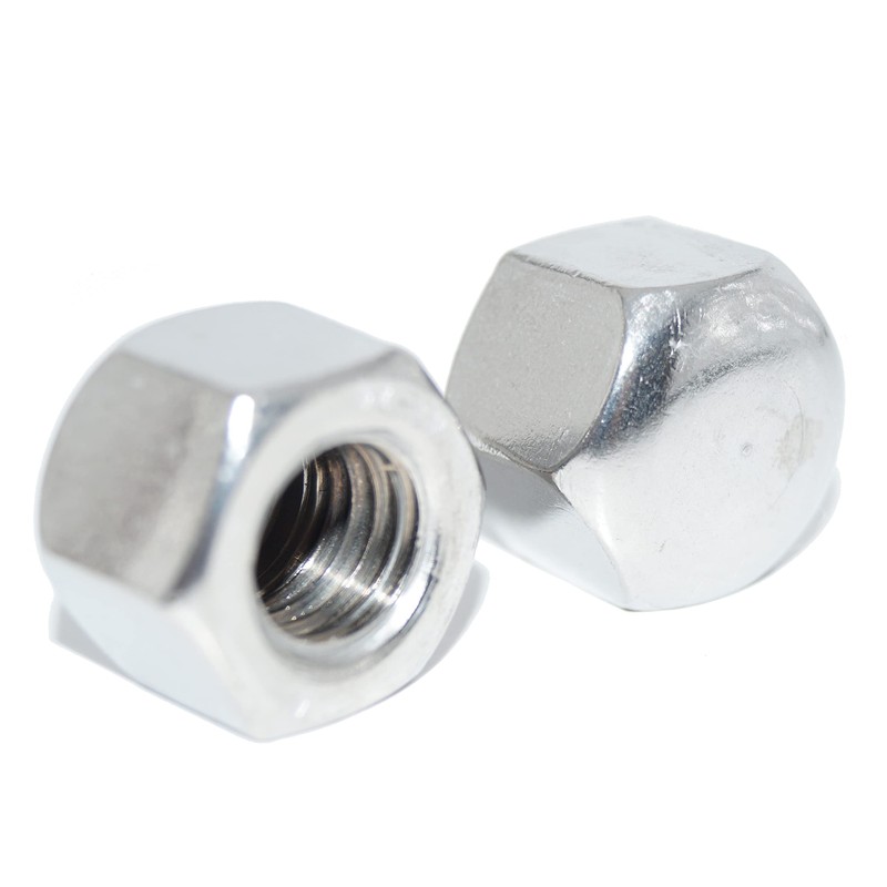 Acorn Nuts M6 Pack of 50 Hexagonal Cap Nuts Low