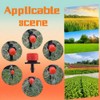 Watering Dripper Sprinkler, 100 Pieces Watering Sprinkler, Plastic Micro Flow