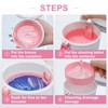 BVN Leak-Proof Denture Bath Cup for Travel, Denture Cup for