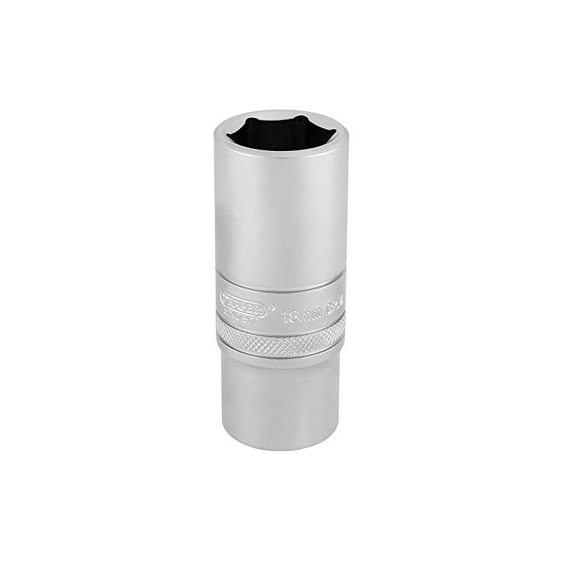 Draper 17545 Metric 3/8-Inch Square Drive Hi-Torq 6-Point Deep 18