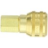 Eaton Hansen 3000 Brass 3000/4000/5000/6000 Series Industrial Interchange, Coupler Socket,