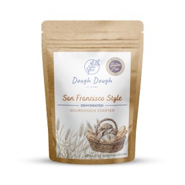 Dough Dough at home Sour dough starter San Francisco style, dehydrated starter (15.4 G) (Gluten free Buckwheat)