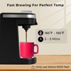 CHULUX Single Serve Coffee Maker for K Capsule and Ground