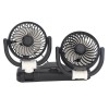 Unbranded Foldable Dual Head Fan Silent Cooling 2 Speeds 360