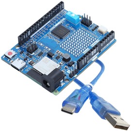 DIYables STEM V4 Development Board, Fully Compatible with Arduino Uno R4 WiFi, RA4M1 32-Bit, with Wi-Fi and Bluetooth, USB-C, for IoT and STEM Projects with Tutorials