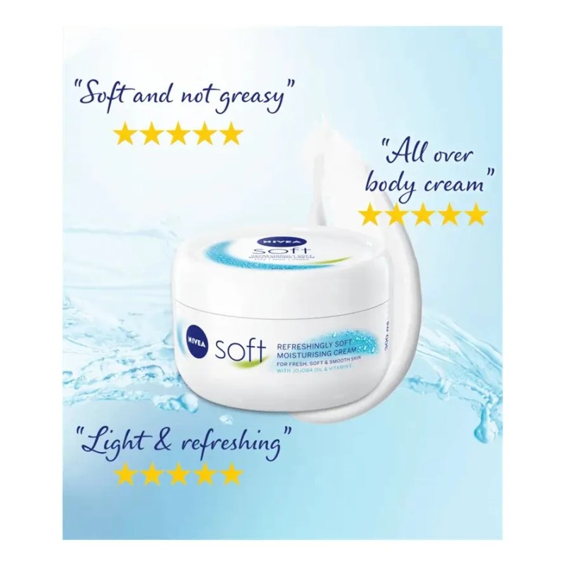 Crema corporal Hidratante NIVEA Soft Creme Vitamina E 500ml
