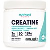 Nutricost Creatine Monohydrate Powder for Women, Micronized, Unflavored, 50 Servings